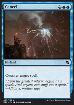 Cancel - Khans of Tarkir (Common) [KTK-33]
