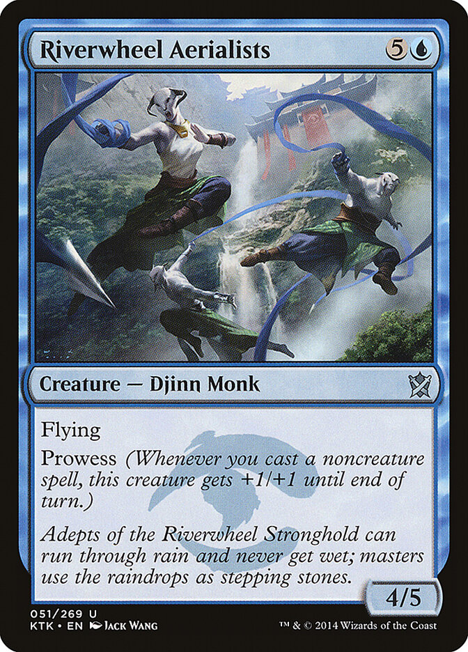 Riverwheel Aerialists - Khans of Tarkir (Uncommon) [KTK-51] Main image