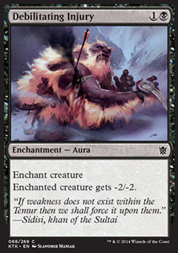 Debilitating Injury - Khans of Tarkir (Common) [KTK-68] Hauptbild