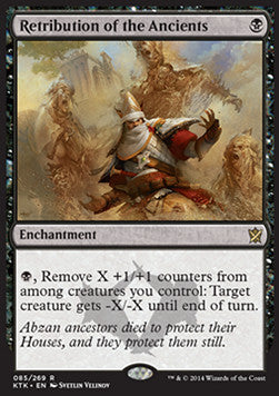 Retribution of the Ancients - Khans of Tarkir (Rare) [KTK-85] Hover Image