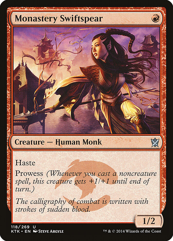 Monastery Swiftspear - Khans of Tarkir (Uncommon) [KTK-118] Main image