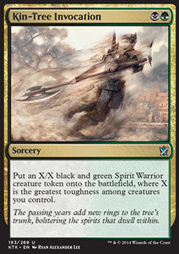 Kin-Tree Invocation - Khans of Tarkir (Uncommon) [KTK-183] Immagine principale del prodotto