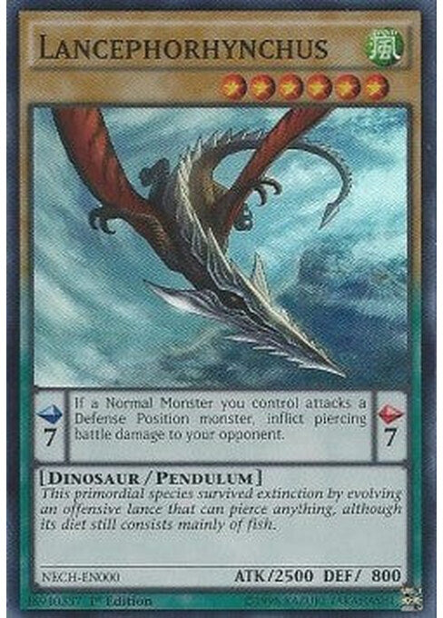 Lancephorhynchus — The New Challengers (NECH-000) Yu-Gi-Oh! card Main image