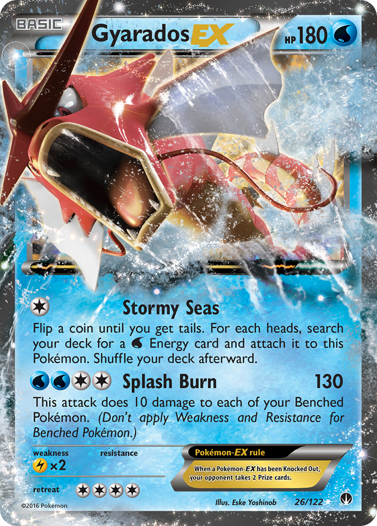 Gyarados EX – BREAKpoint 26 – Pokémon TCG single card