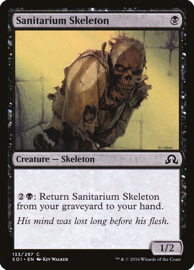 Sanitarium Skeleton - Shadows over Innistrad (Common) [SOI-133] Image principale du produit