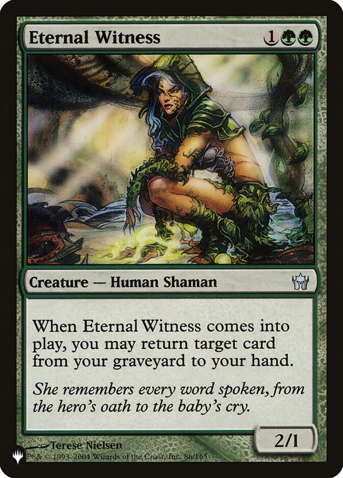 Magic-kaart Eternal Witness PLST-5DN-86 uit The List (Uncommon) Main image