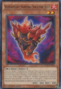 Superheavy Samurai Soulfire Suit - The New Challengers (Common) [NECH-010]