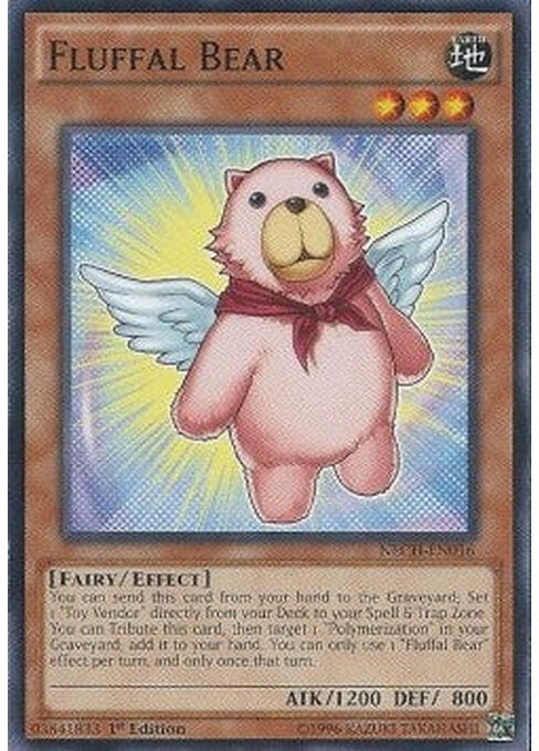 Fluffal Bear — The New Challengers (NECH-016) Yu-Gi-Oh! card Imagen principal del producto