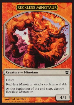 Reckless Minotaur - Born of the Gods (Special) [BNG-C11]