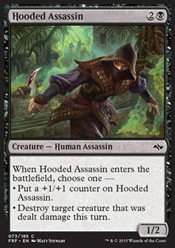 Hooded Assassin - Fate Reforged (Common) [FRF-73] Imagen principal del producto