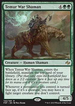 Temur War Shaman - Fate Reforged (Rare) [FRF-142] Imagen principal del producto