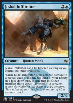 Jeskai Infiltrator - Fate Reforged (Rare) [FRF-36] Immagine principale del prodotto