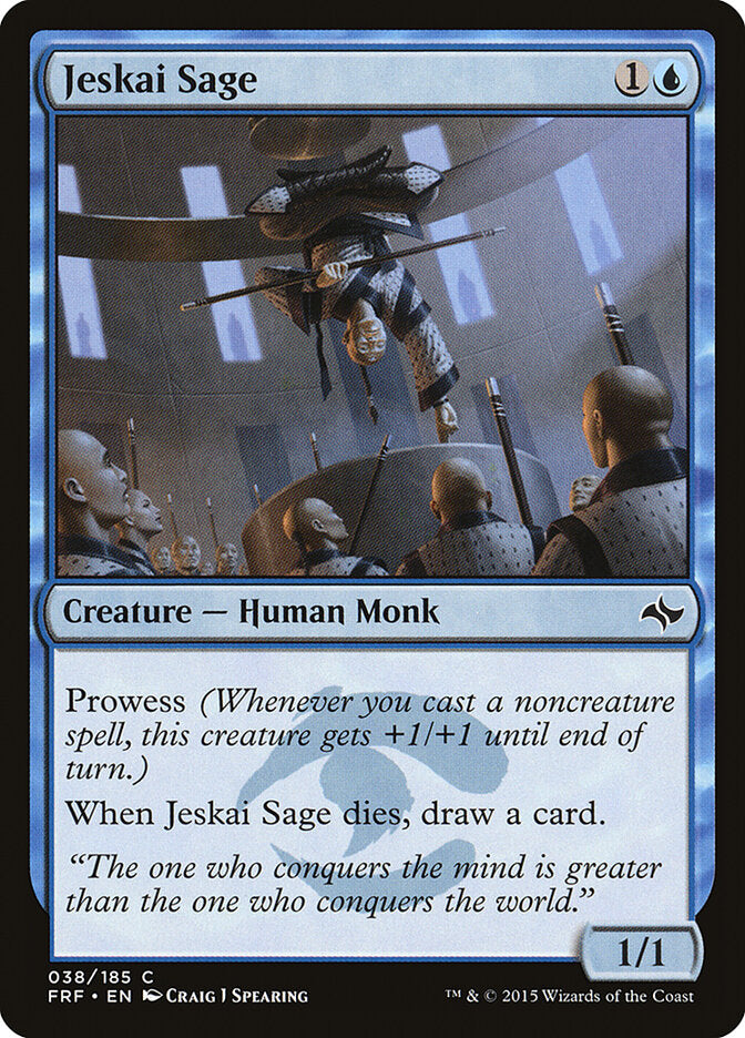 Jeskai Sage - Fate Reforged (Common) [FRF-38] Main image