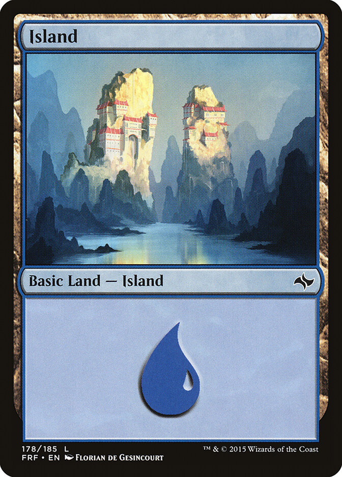 Island (V.1) - Fate Reforged (Land) [FRF-178] Main image