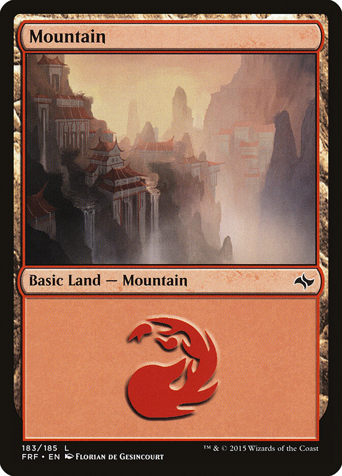 Mountain (V.2) - Fate Reforged (Land) [FRF-183] Main image