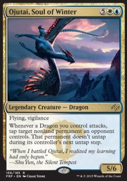 Ojutai, Soul of Winter - Fate Reforged (Rare) [FRF-156] Imagen principal del producto