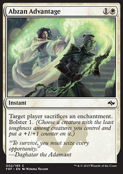 Abzan Advantage - Fate Reforged (Common) [FRF-2] Imagen principal del producto