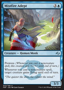 Mistfire Adept - Fate Reforged (Uncommon) [FRF-42] Imagen principal del producto
