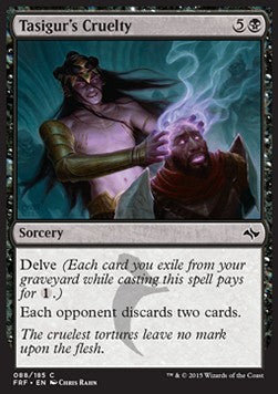Tasigur's Cruelty - Fate Reforged (Common) [FRF-88] Immagine principale del prodotto