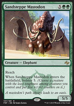 Sandsteppe Mastodon - Fate Reforged: Promos (Rare) [PFRF-137] Immagine principale del prodotto
