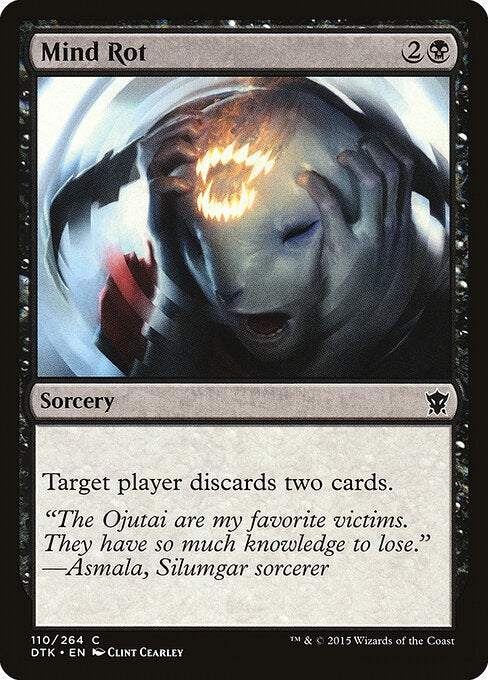Mind Rot – Dragons of Tarkir (DTK-110) Magic: The Gathering card