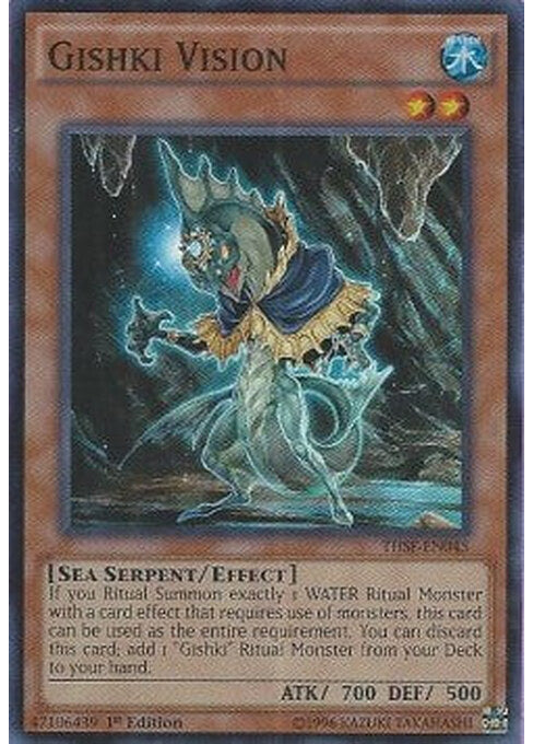 Gishki Vision — The Secret Forces (THSF-045) Yu-Gi-Oh! card Hauptbild