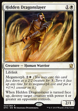 Hidden Dragonslayer - Dragons of Tarkir (Rare) [DTK-23] Immagine principale del prodotto