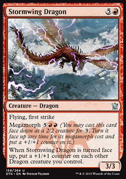 Stormwing Dragon - Dragons of Tarkir (Uncommon) [DTK-159]