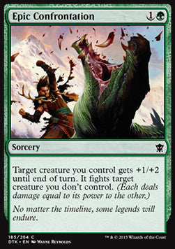 Epic Confrontation - Dragons of Tarkir (Common) [DTK-185] Hauptbild