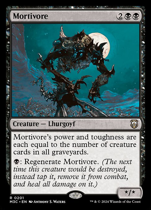 Mortivore – Commander: Modern Horizons 3 (M3C-201) Magic: The Gathering card Immagine principale del prodotto