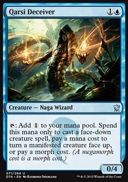 Qarsi Deceiver - Dragons of Tarkir (Uncommon) [DTK-71] Immagine principale del prodotto