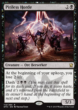Pitiless Horde - Dragons of Tarkir (Rare) [DTK-112] Hauptbild