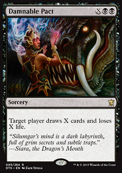 Damnable Pact - Dragons of Tarkir (Rare) [DTK-93] Hauptbild
