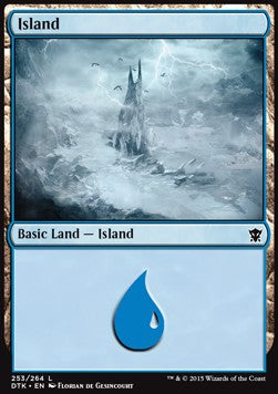 Island (V.1) - Dragons of Tarkir (Land) [DTK-253] Hauptbild