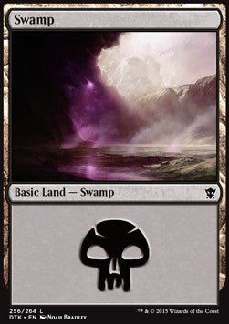 Swamp (V.1) - Dragons of Tarkir (Land) [DTK-256] Hauptbild