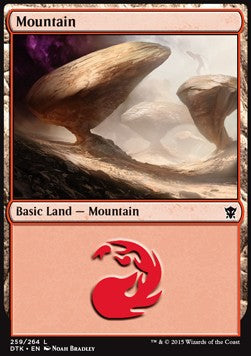 Mountain (V.1) - Dragons of Tarkir (Land) [DTK-259] Image principale du produit