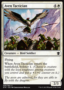 Aven Tactician - Dragons of Tarkir (Common) [DTK-6] Immagine principale del prodotto