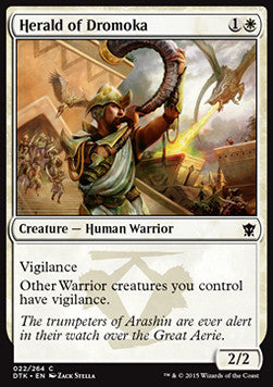 Herald of Dromoka - Dragons of Tarkir (Common) [DTK-22] Immagine principale del prodotto