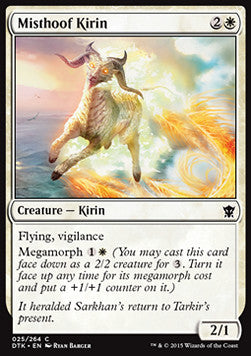 Misthoof Kirin - Dragons of Tarkir (Common) [DTK-25] Immagine principale del prodotto