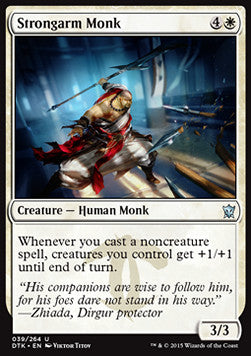Strongarm Monk - Dragons of Tarkir (Uncommon) [DTK-39] Immagine principale del prodotto