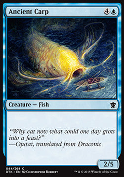 Ancient Carp - Dragons of Tarkir (Common) [DTK-44] Immagine principale del prodotto