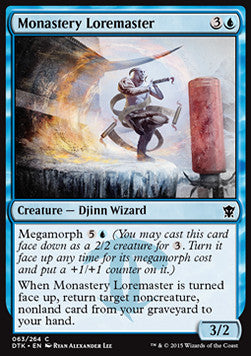 Monastery Loremaster - Dragons of Tarkir (Common) [DTK-63] Hover Image