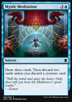 Mystic Meditation - Dragons of Tarkir (Common) [DTK-64] Hover Image
