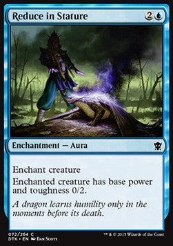 Reduce in Stature - Dragons of Tarkir (Common) [DTK-72] Main image