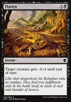 Flatten - Dragons of Tarkir (Common) [DTK-100] Hauptbild