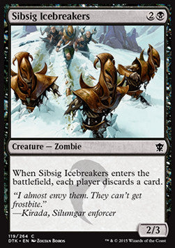 Sibsig Icebreakers - Dragons of Tarkir (Common) [DTK-119] Hover Image