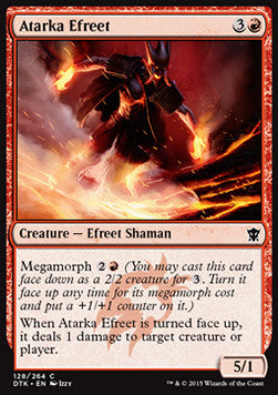 Atarka Efreet - Dragons of Tarkir (Common) [DTK-128] Immagine principale del prodotto
