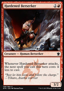 Hardened Berserker - Dragons of Tarkir (Common) [DTK-139] Hover Image