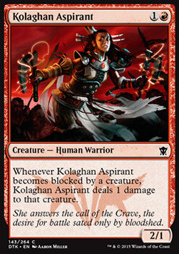 Kolaghan Aspirant - Dragons of Tarkir (Common) [DTK-143] Hauptbild