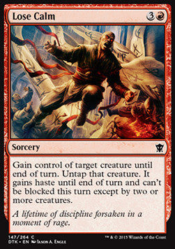 Lose Calm - Dragons of Tarkir (Common) [DTK-147] Hauptbild